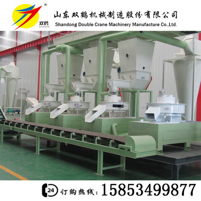 内蒙古秸秆牧草制粒机 打造高效牛羊饲料颗粒加工方案